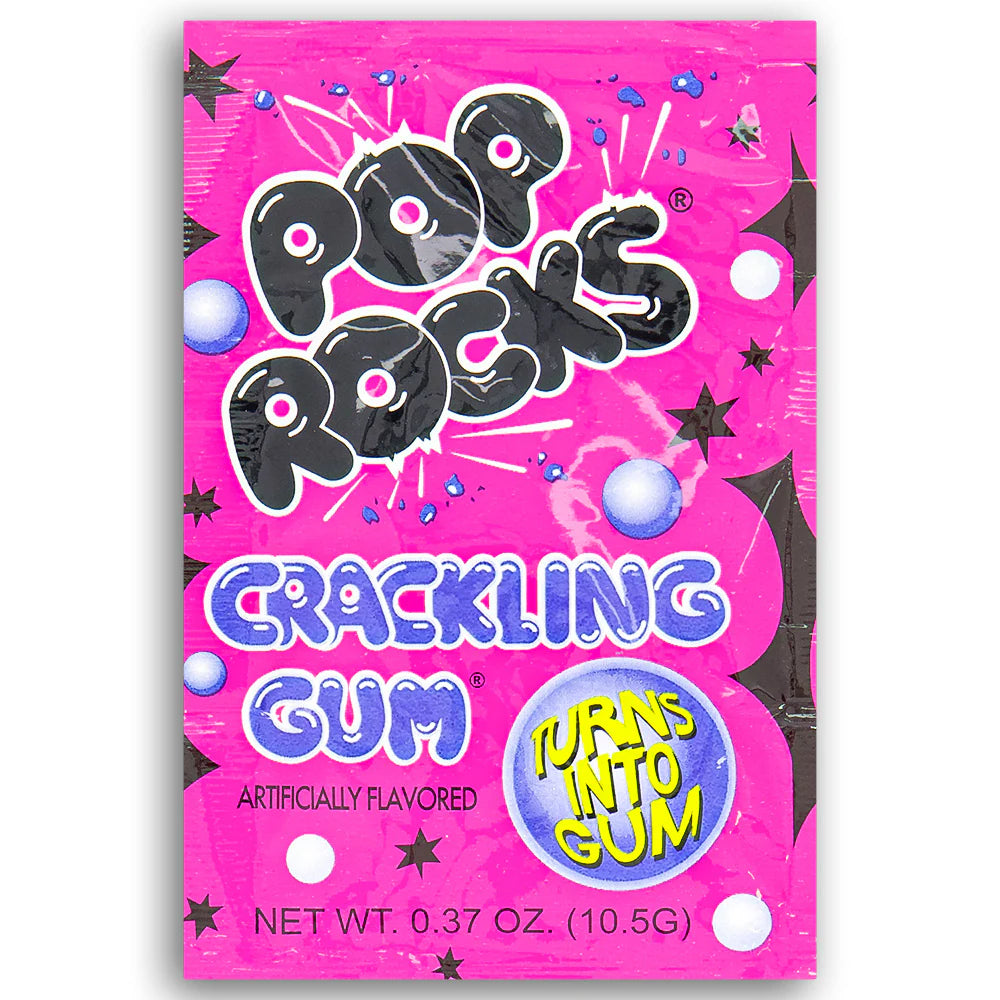 Pop rocks gum