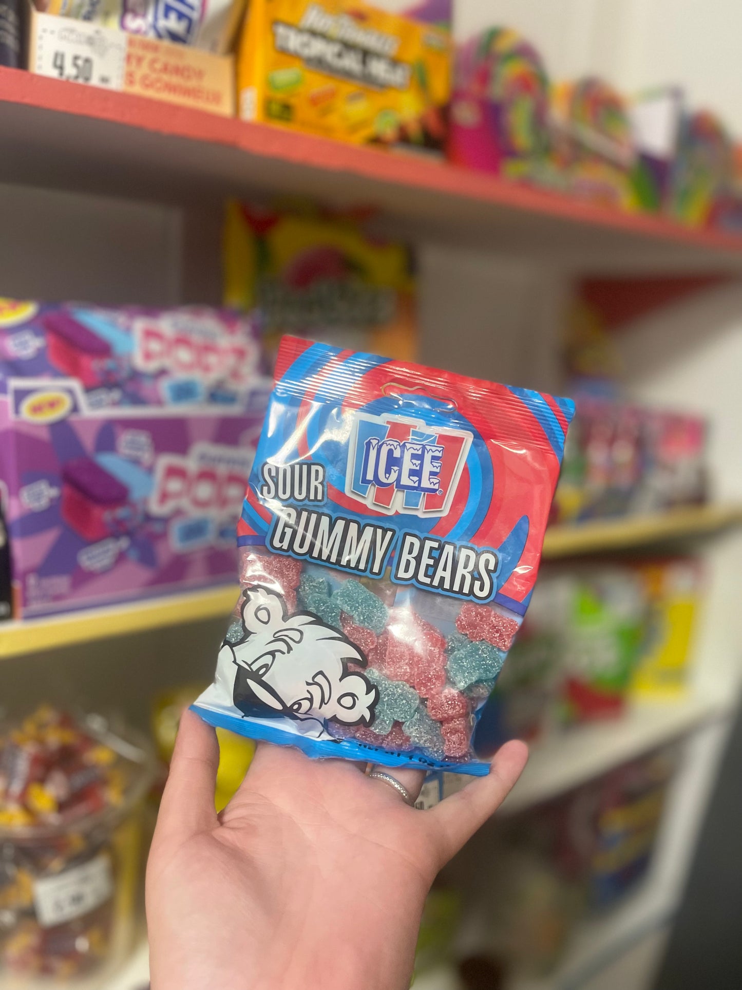 Ice gummy bear