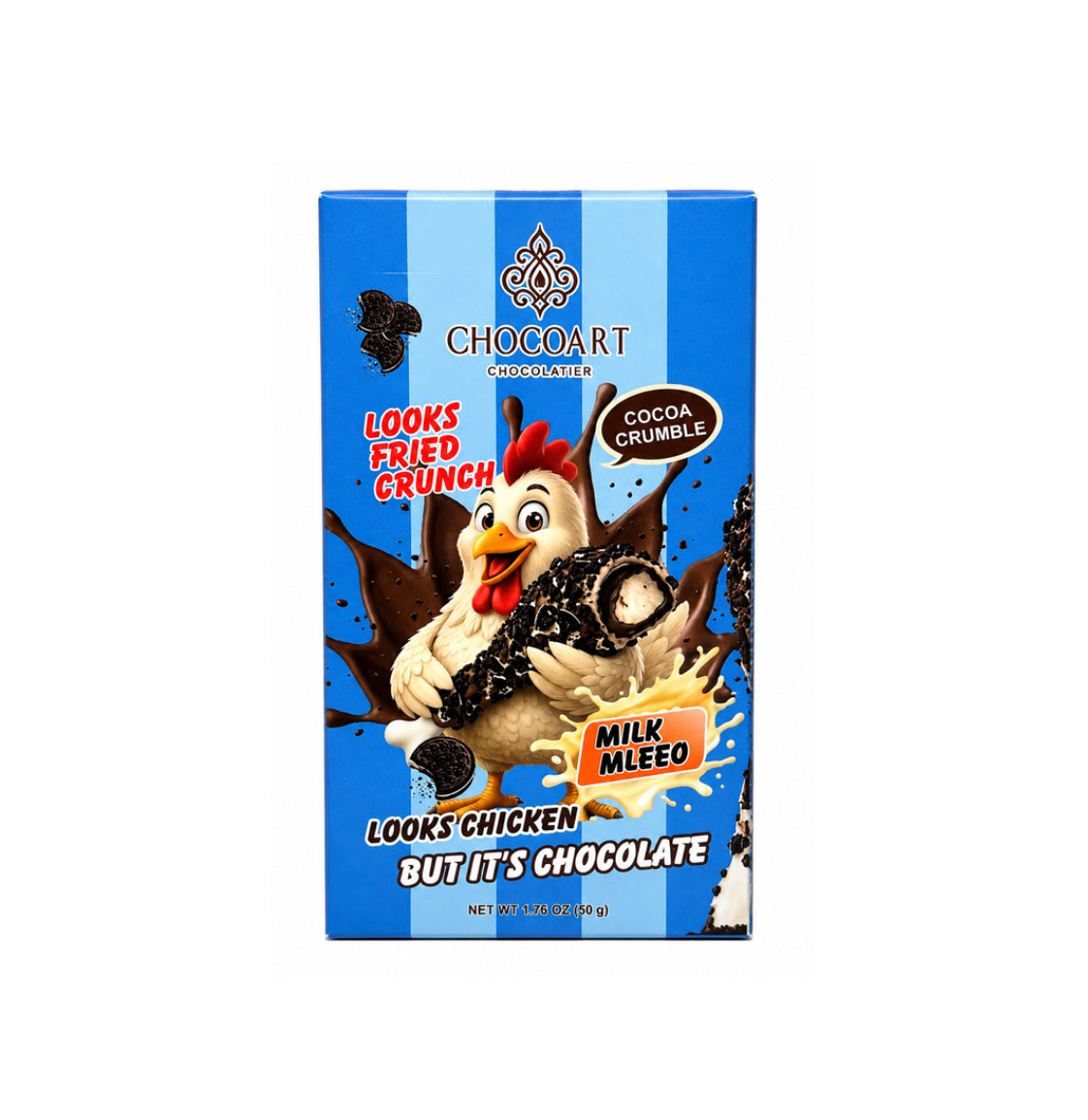 Chocoart cookie chicken crunchy