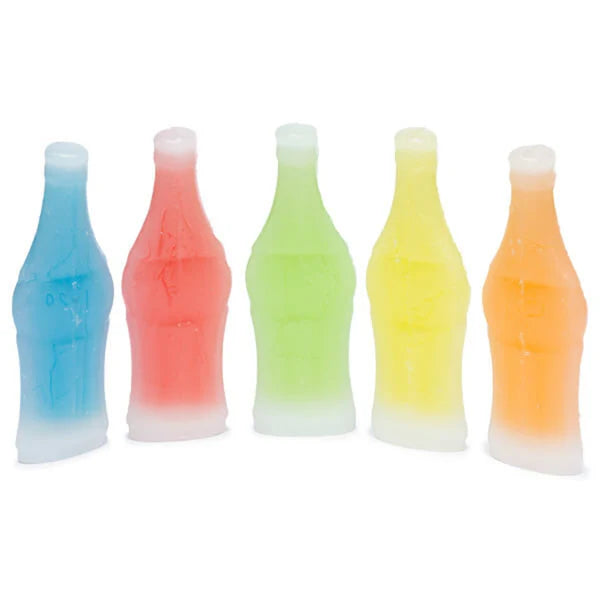 Wax candy bottle
