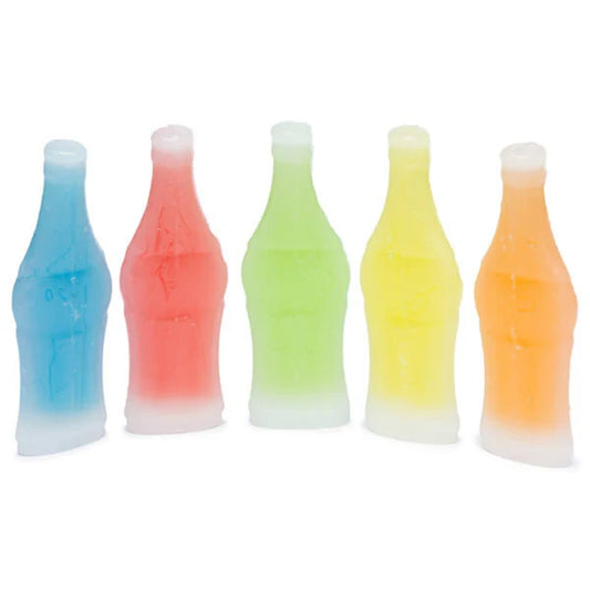 Wax candy bottle