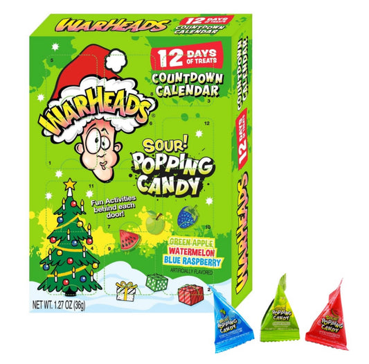 Warheads calendar 12 days