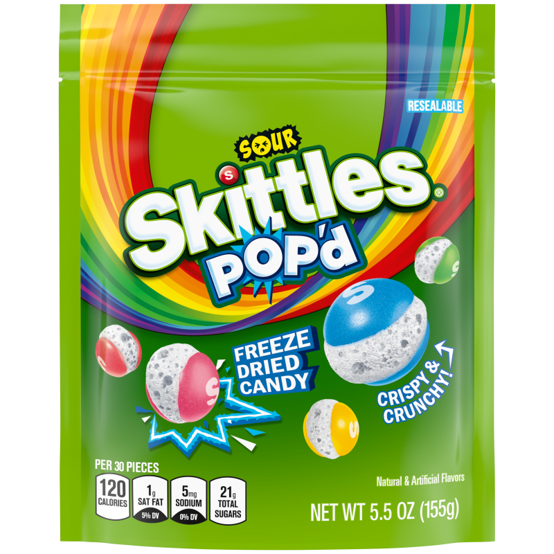 Skittle pop sour