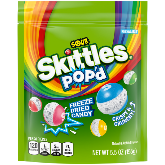 Skittle pop sour