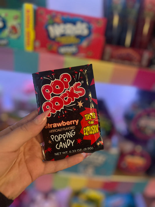 Pop rocks strawberry