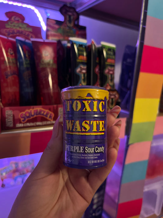 Toxic waste purple