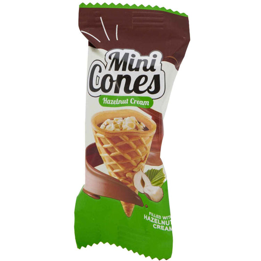 Mini cones hazelnoten Cream