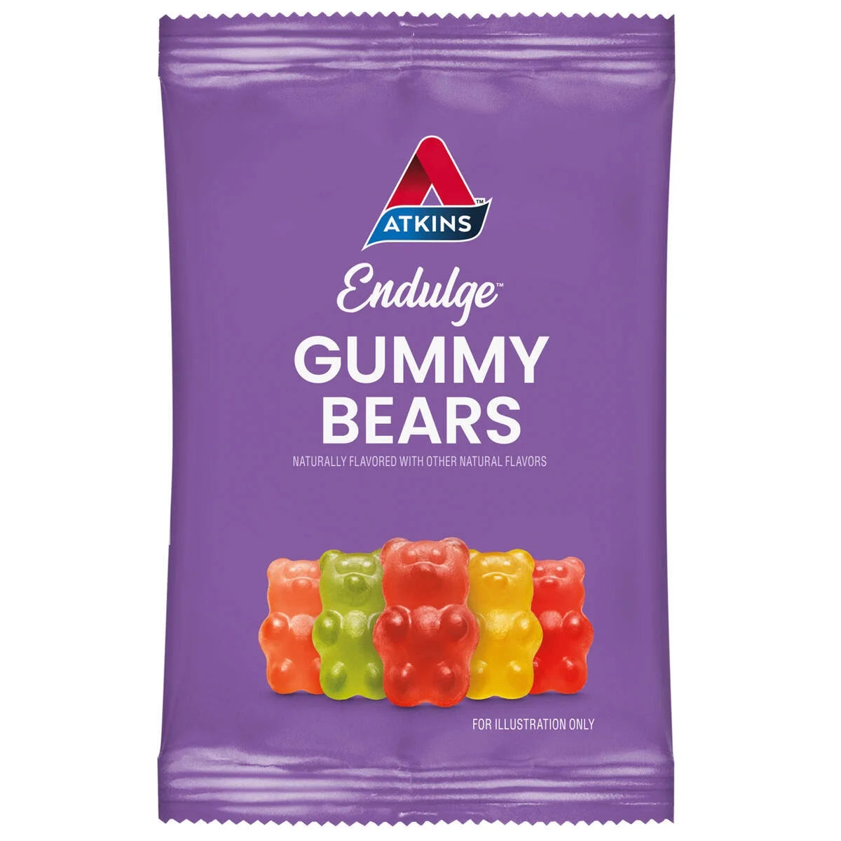 Mini gummy bear low sugar