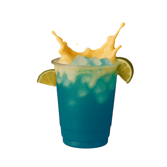 Dirty soda blue mountain