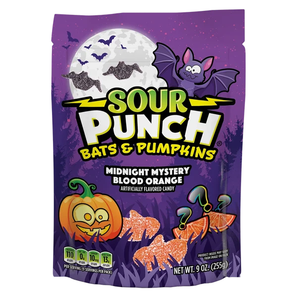 Sour punch bats & pumpkins
