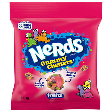 Nerds clusters rainbow bag 5oz