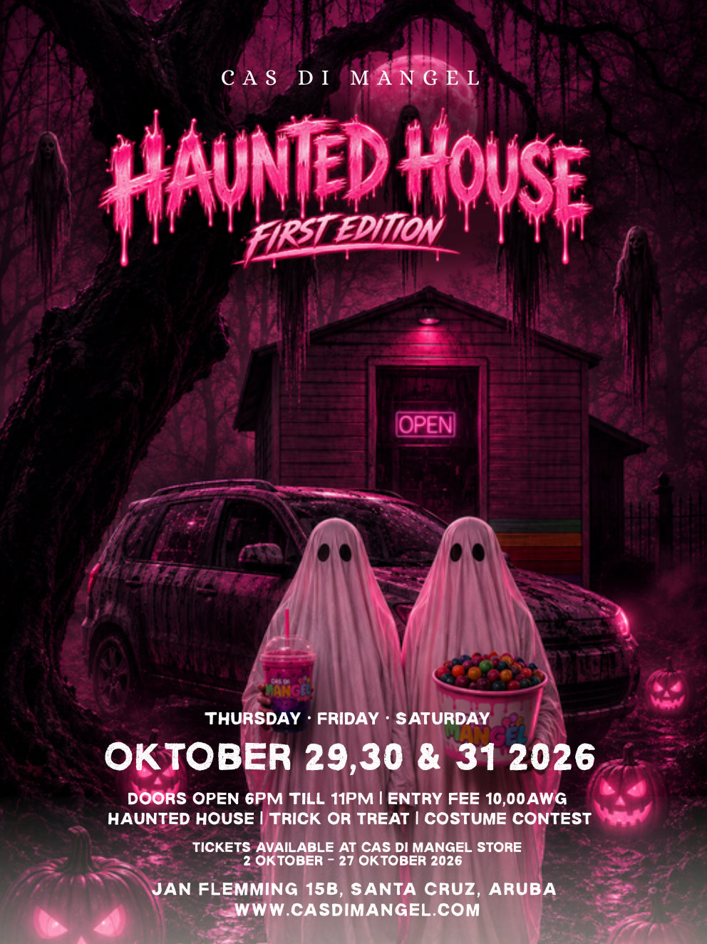 Haunted house by cas di mangel