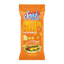 Cheeseburger Protein Puffs