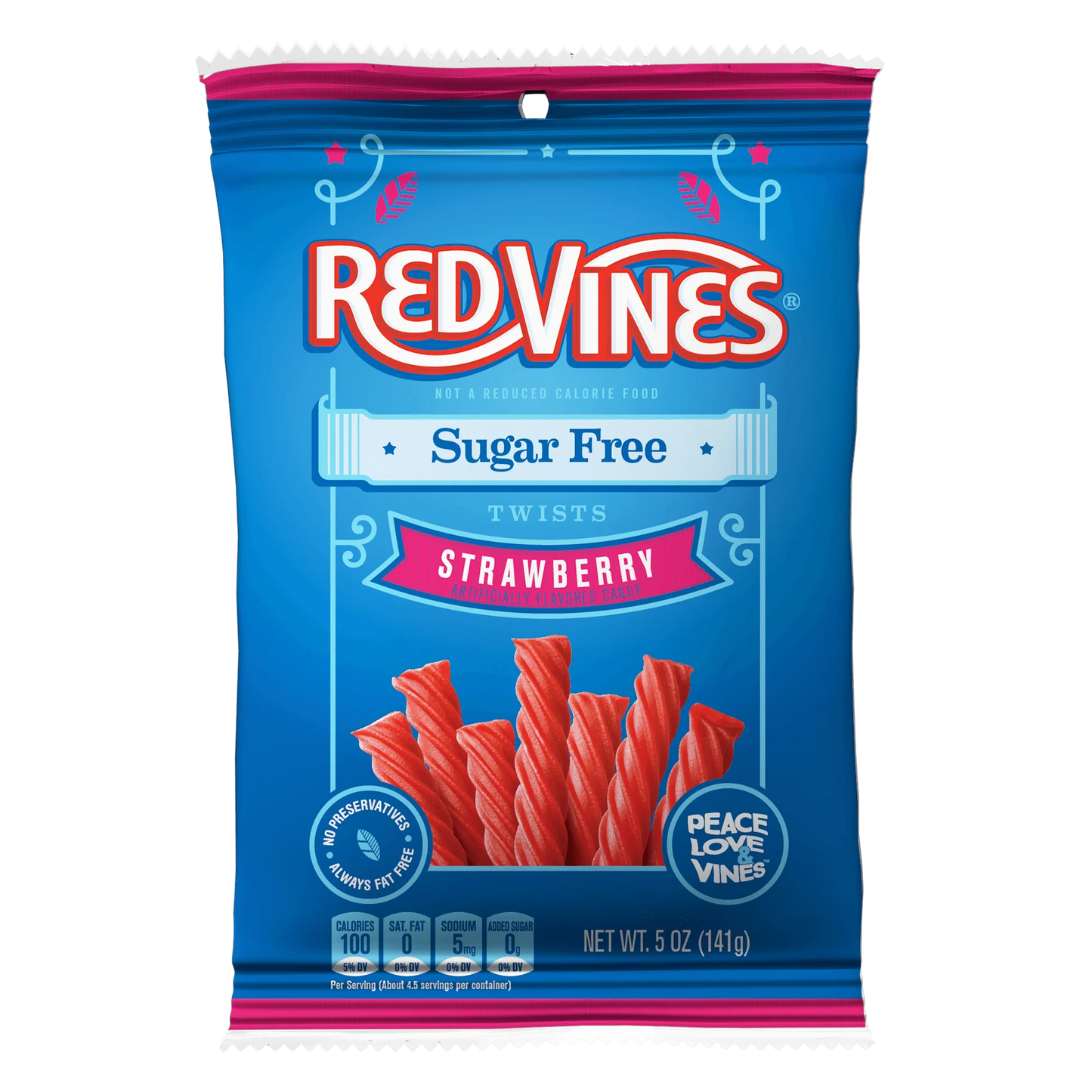 Red Vines Strawberry Licorice Twists Sugar Free